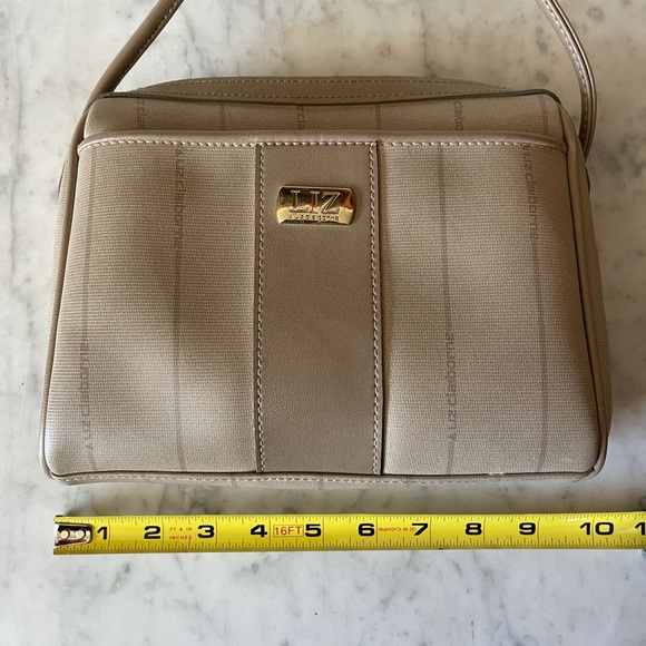 Liz Claiborne Vintage Monogram Crossbody Purse 90s - Picture 11 of 15